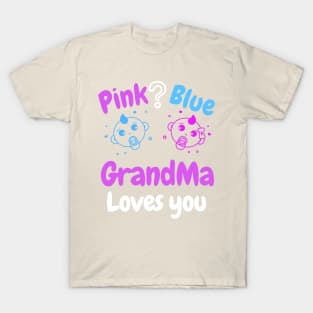 Pink or Blue GrandPa Loves you T-Shirt